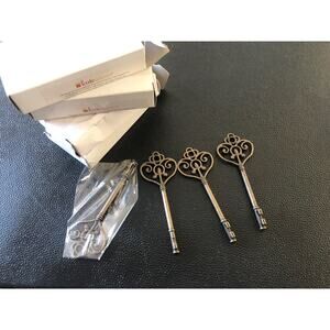 Kate Aspen Bottle Opener Bronze Keys New Party Favor Set Of 16 Open Box